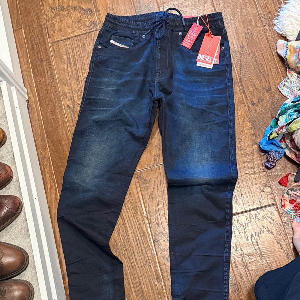 Diesel Men's Deep Indigo Slim Jeans